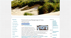 Desktop Screenshot of fotos-wangerooge.com